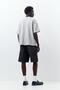 Baggy relaxed fit denim bermuda - 7