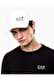 Unisex Breathable Cotton Lightweight White-Black Sports Hat - 3