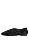 Elit Pm567 K867 Women's Stoned Ballerina Black - 3
