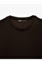 Crew Neck Comfortable Fit Viscose Blended Tok Scuba Fabric Short Sleeve T-Shirt - 5