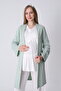 Women's 3-Piece Maternity Pajama Set with Lace Detail and Dressing Gown - Maternity Set That Makes Breastfeeding Easy - 4