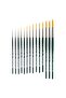 1270 Series Brush No:8 Nova Synthetic Round Long Signage Lettering Brush - 3