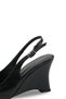 Vega Mia Women's Pointed Toe Open Back Heeled Shoes 00121801 Black Rustic - 2