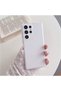 Samsun Galaxy S24 Ultra Case Super Ultra Thin Matte Surface Non-Slip Camera Protected Semi-Transparent White - 2