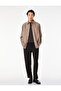 Regular Fit Viscose Blended Fabric Trousers with Pockets and Tie-Waist