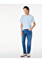 Regular Fit Short-Sleeved Crew Neck Cotton Printed T-Shirt - 3