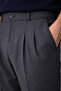 Baggy Fit, Summer-Spring, Stretchy-Draping, Pleat Detail, Wide Fabric Pants Asp01 - 6