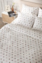 100% Cotton Cozy Hearts Double Duvet Cover Set - 8