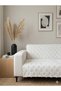 Pompon Sofa Cover Ecru 175 X 230