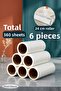 Replacement Lint Collector Roller Cat Dog Hair Collection Adhesive Replacement Roller Tm-0402