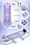 Multifunctional Fitness Board Resistance Band Home Core Abdominal Arm Back Strengthening Exercise Socks Gift - 3