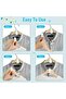 10 Hanging Brackets |   In-Closet Space-Saving Hanger Multiplier Hook, Wardrobe Organizer - 5