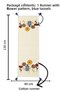 Special Design Buldan Handmade Cotton Floral Embroidered Tassel Runner Tablecloth 40X130 cm with Tassels - 3