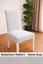 Chair Cover Plain Classic Model Chair Cover Bohemian Pattern Plain Chair Cover 1 Piece