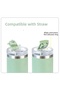 Qq Thermos Leakproof with Straw Double Wall Vacuum 1200ml Petrol Blue - 6