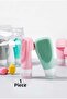 Travel Type Refillable Cream Shampoo Bottle Shower Gel and Washcloth Bath Loofah