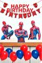 Spider-Man Table Top Board Set (3 Pieces) Birthday Party and Cake Decoration Thick Paper Printing