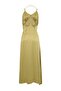 Yağ Yeşil Slip Maxi Dokuma Elbise TWOSS26EL00386 - 9