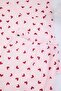 Pink Heart V-Neck Strap Knitted Large Size Pajamas Set Tbbss26Ai00025 - 6