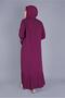 Pleated Wide Sleeve Sira Stone Printed Dress 20059 - 3