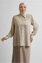 Shirt Collar Large Size Tunic 20750 - 2