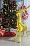 New Year Gold Deer Balloon Large Size, Footed Christmas Ornament Balloon - 3