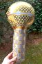 Gold Microphone Foil Balloon Microphone Shaped Balloon 50cm - 2