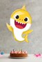 Baby Shark Foil Balloon, Yellow, Cute Shark Balloon - 3