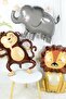 Gray Elephant Shaped Foil Balloon Elephant Balloon 90cm - 4
