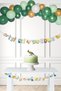 Dinosaur Concept Birthday Balloon Chain Banner Happy Birthday Writing Set
