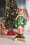 Green Tin Soldier Foil Balloon Christmas Balloon Nutcracker Nutcracker Shaped Foil Balloon - 2