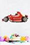 Formula Race Car Foil Balloon Birthday Balloons