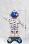 Footed Astronaut Balloon Space Concept Birthday Balloon Large Astronaut 85cm - 2