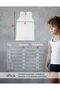Boy's Cotton Ribbed Tank Top Oval Collar 3 Pack - 1 PieceBlack - 1 White - 1 Gray Melange - 7