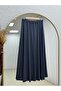 Darinka Front-Gazi Stitched Skirt Suit-Nl673 Anthracite - 7