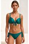 Adrisa Padded Brazilian Bikini Bottom Tie-Up Bikini Set