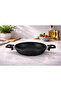 Eco Diez 18 cm Granit Ezme Sahan Black |   Non-Stick, Fireproof, Scratch-Resistant |   Menemen Omelette Sauce Bowl Breakfast Sahan |   Ergonomic Handle - 2