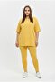 Women's Plus Size Short Sleeve Leggings Suit 8210-25
