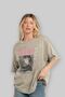 Maki Zenin CHAINSAWMAN 1 Anime Front Printed Beige Oversize t-shirt Men Women - 3