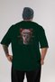 Betrayed Back Printed Emerald Green Oversized t-shirt Unisex Men Women Crew Neck