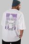 Baki Hanma (2) Anime Back Printed White Oversize T-Shirt 100% Cotton Men Women - 7