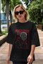 Sukuna Anime Pre-Printed Black Oversize T-Shirt Men Women - 5