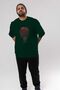 DEATH NOTE -RYUK Anime Front Printed Emerald Green Oversize t-shirt Men Women - 7
