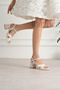 Bridal Shoes - Comfortable 7 cm White Wedding Dress Shoes (Pack of Block Heel) - 4