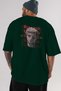 Betrayed Back Printed Emerald Green Oversized t-shirt Unisex Men Women Crew Neck - 6