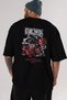 One Piece Snakeman Anime Back Printed Black Oversize t-shirt Men Women - 5