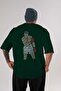 The Champ Muhammad Ali Back Printed Emerald Green Oversize T-shirt Men Women Crewneck