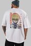 Kurapika 5 (2) Anime Back Printed White Oversize t-shirt 100% cotton Men Women - 5