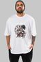 Katakuri Anime Front Printed White Oversize t-shirt Men Women