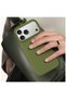 Apple iPhone 18 Pro Compatible Case with Velvet Inside and Erasable Launch Case Dark Green - 2
